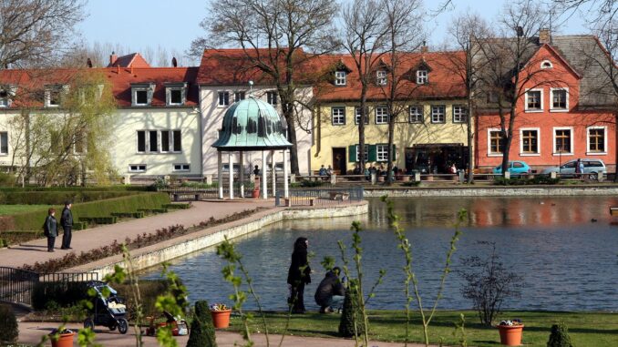 Bad Lauchstädt Kurparkteich
