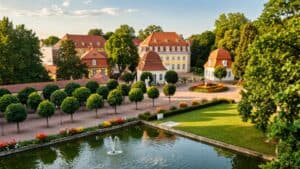 Bad Lauchstädt 2027: Energiewende, Wasserstoff und neue Therme Bad Lauchstädt Kurpark mit Teich